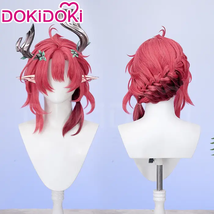 EN STOCK Perruque Luuk Herssen Galbrenr Zani Ciaccona Camellya Scar Danjin Youhu du jeu Wuthering Waves DokiDoki pour