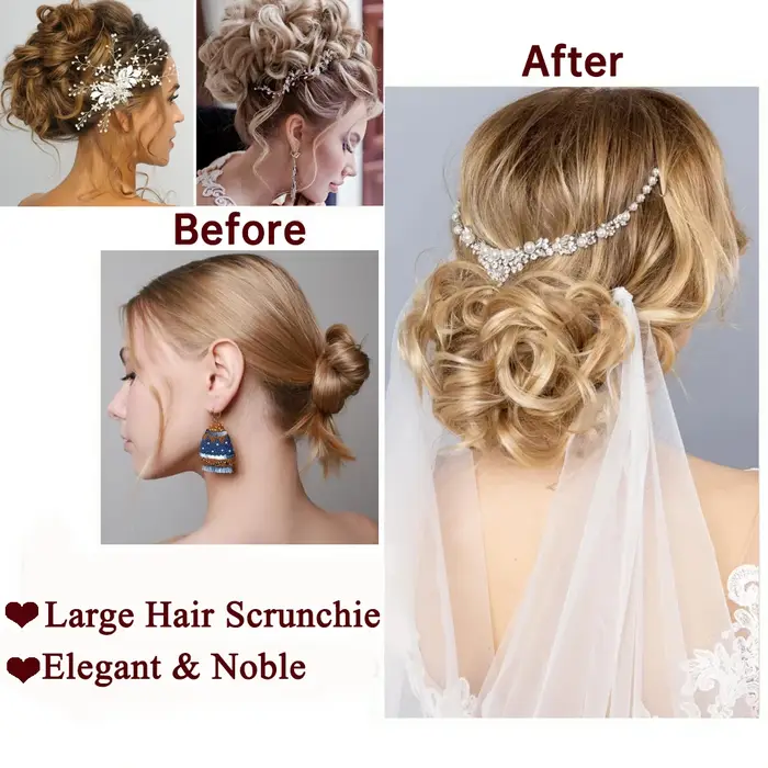 Extension de chignon à clipser synthétique pour femme