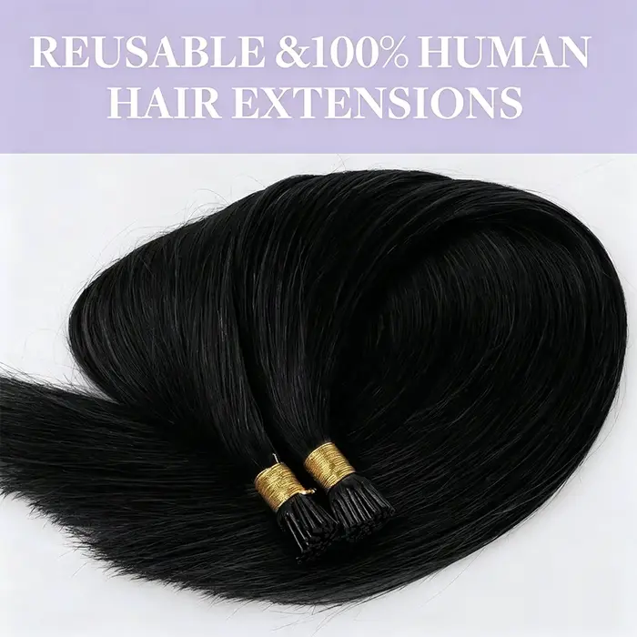 Extensions de cheveux humains I-Tip