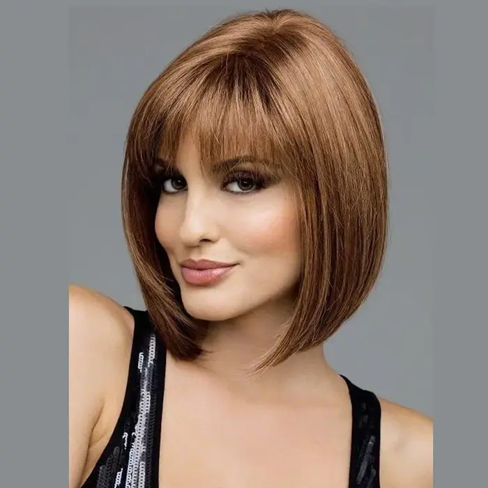 Extensions de cheveux synthétiques élégantes à usage quotidien pour femmes