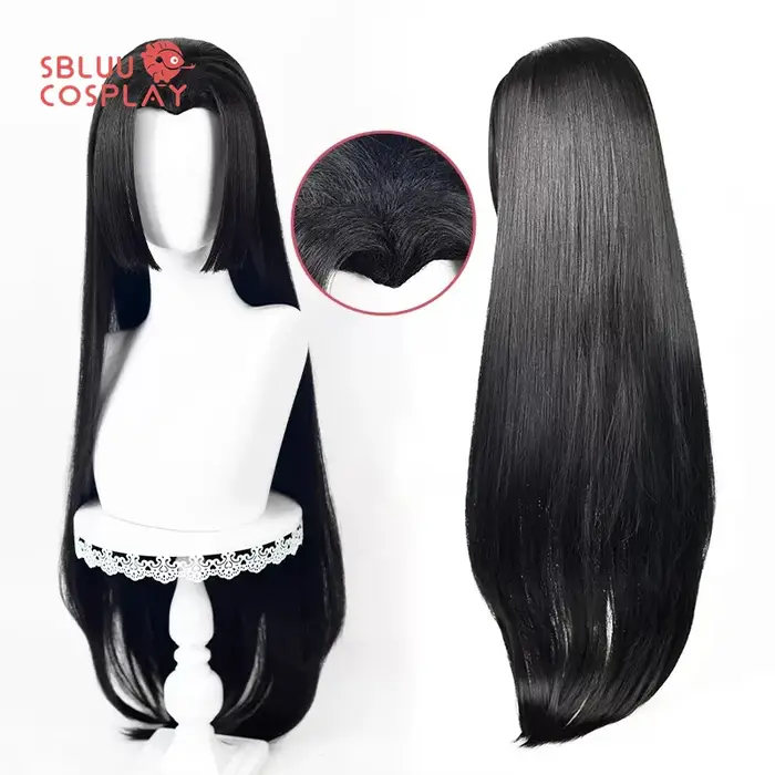 SBluuCosplay Anime Boa Hancock Perruque Cosplay, Perruque