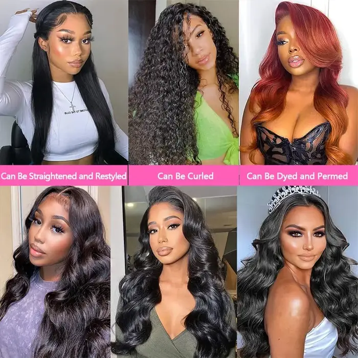 Extensions de cheveux humains avec closure, ondulation naturelle, 100% vierges brésiliennes, 3 paque