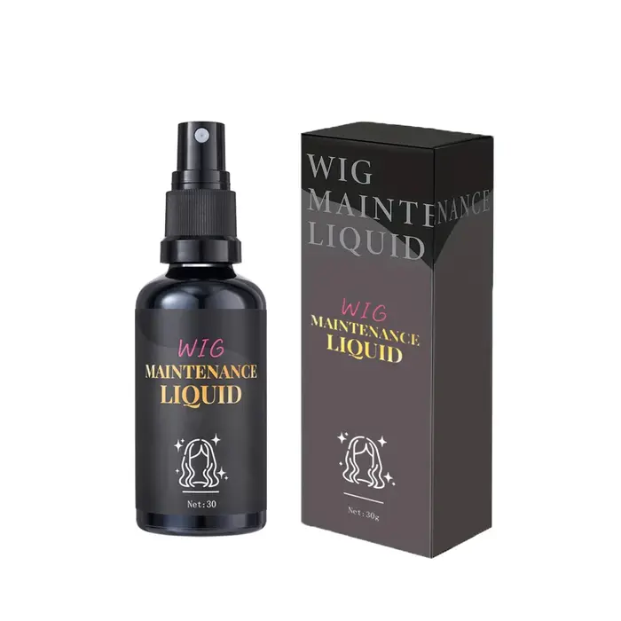 Spray adoucissant pour perruques - Répare les cheveux secs, élimine les peluches et démêle les cheve