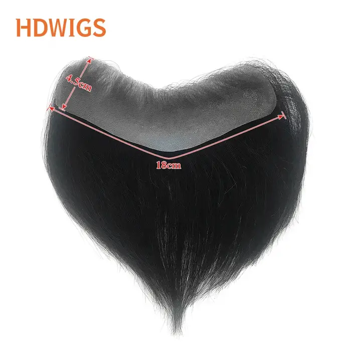 Toupet homme avant Hairine V Style perruques de cheveux humains pour hommes 100% humain Remy postiche système haute