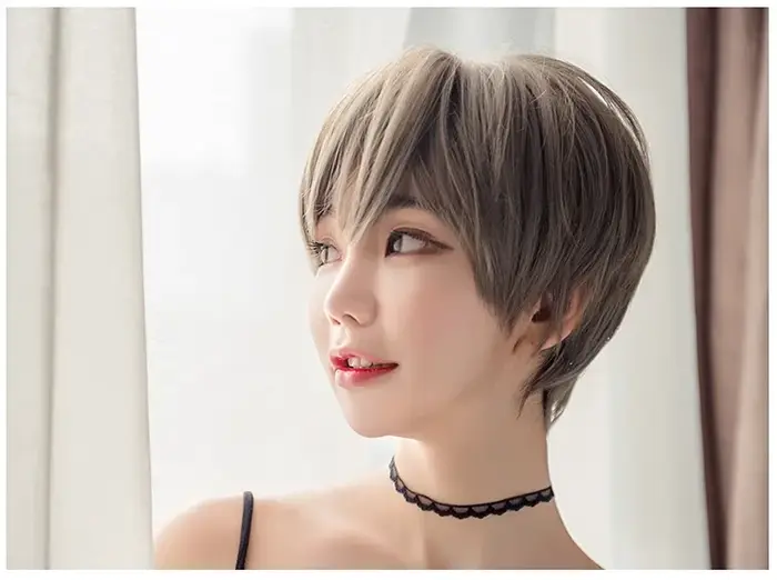 Extensions de cheveux synthétiques de Style coréen