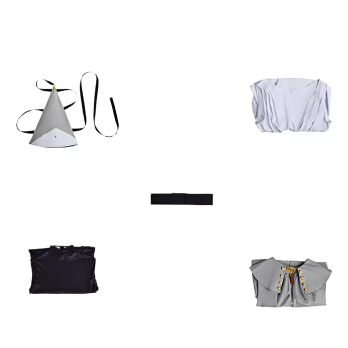 Ensemble de perruques et de costumes de cosplay Anime Witch Hat Atelier Qifrey