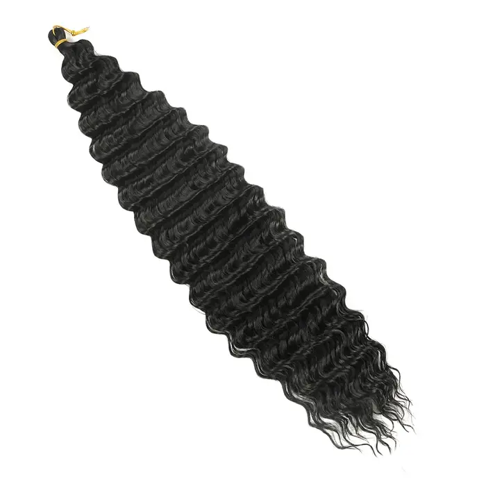 Synthétique océan vague Crochet cheveux 32 pouces