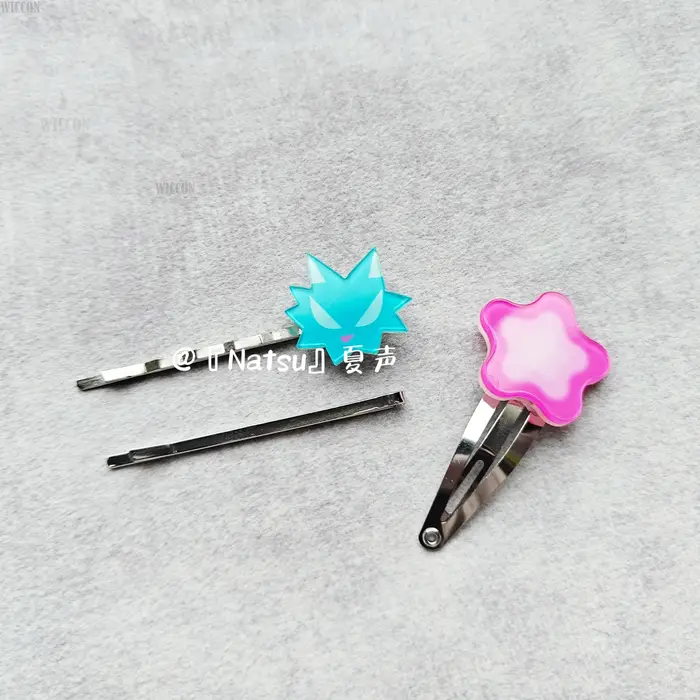Ivan R6 pince à cheveux Alien scène Cosplay mignon Kawaii accessoire chapeaux fleur rose jusqu'à