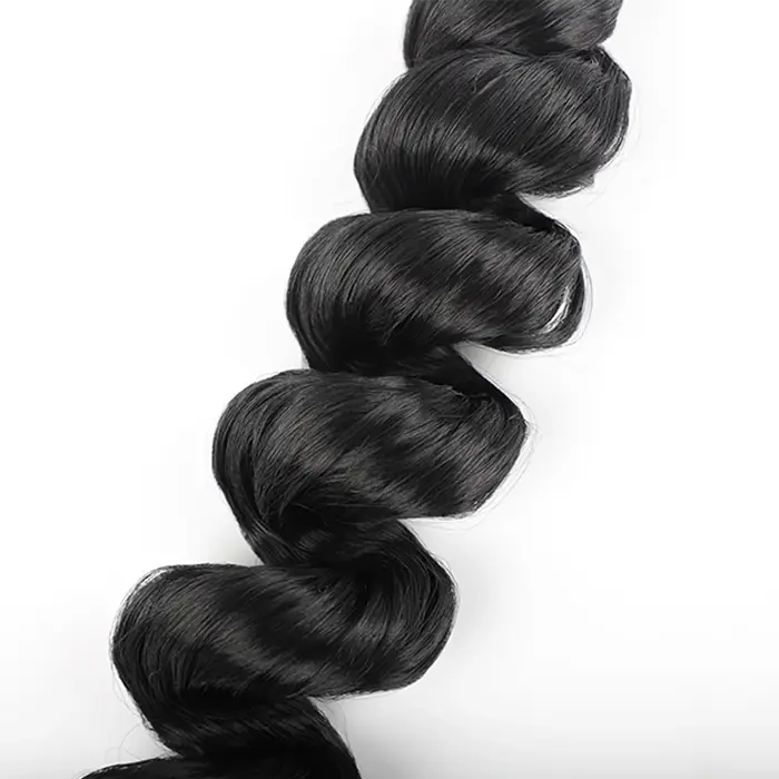 Extensions de cheveux synthétiques ondulés pour femmes