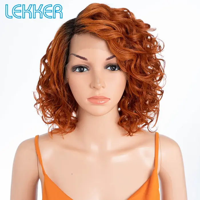 Perruques Lekker Ginger 100% Cheveux Humains