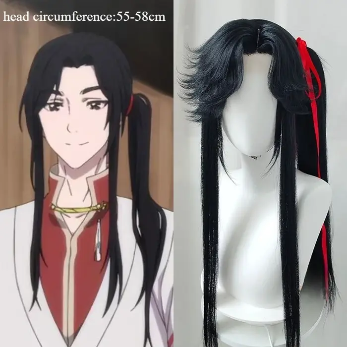 Perruque de Cosplay San Lang de bénédiction officielle du ciel