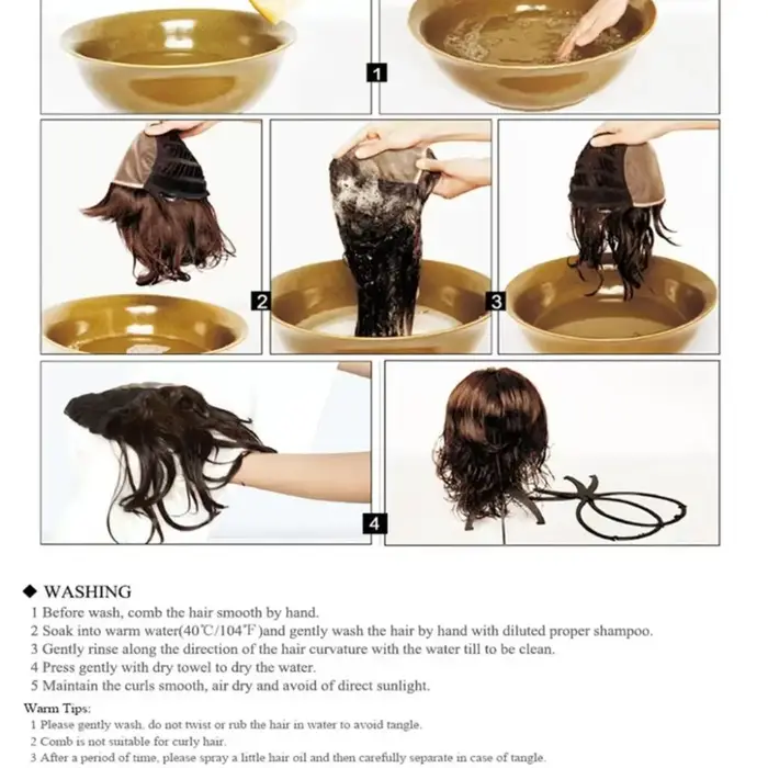 Extensions de cheveux synthétiques tressées à clipser Bohemia