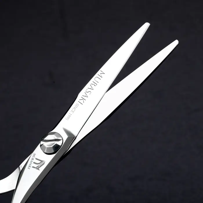 Ciseaux de coiffure de haut niveau MURASAKI, ciseaux de barbier de 5,7-6,3-6,8 pouces, fabriqués en 