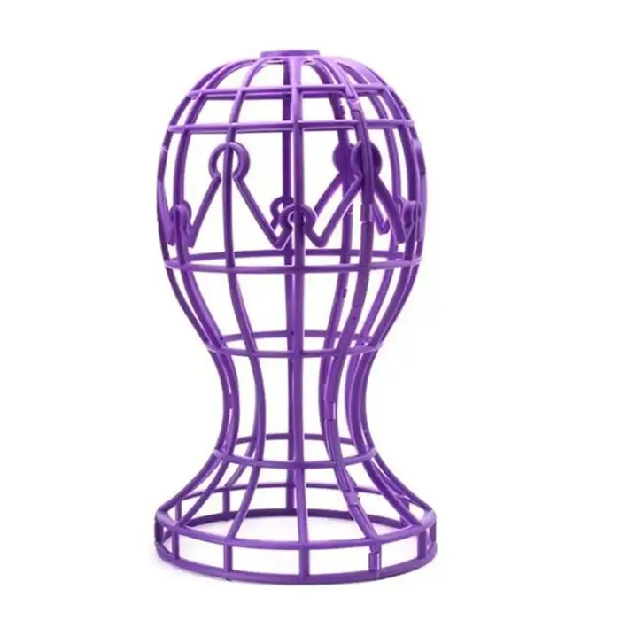 Nouveau support pliable pour perruque, chapeau, casquette, accessoires de perruque, support de range