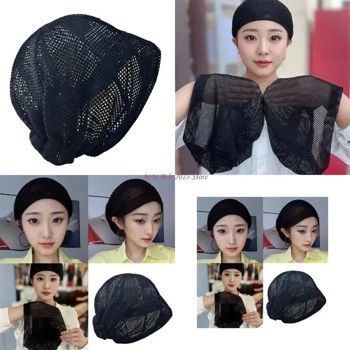 49ME – perruques confortables pour femmes, chapeau tissé, couverture cheveux, couvre-chef à mode