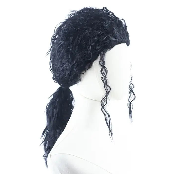 Michael Cosplay perruque noire MJ homme adulte