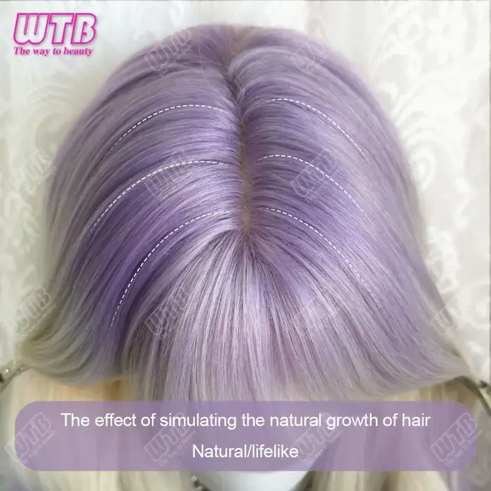 Perruque synthétique longue bouclée pour femme