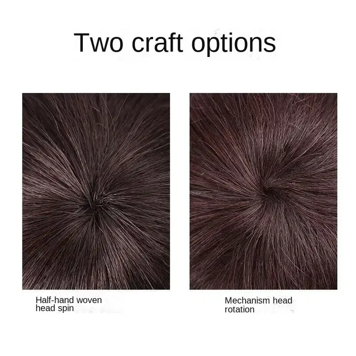 Toppers de cheveux humains de réparation de cheveux supérieurs légers, postiche naturelle, extension