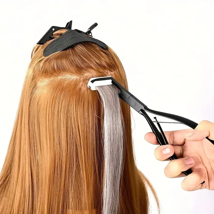 Kit d'outils professionnels pour extensions de cheveux