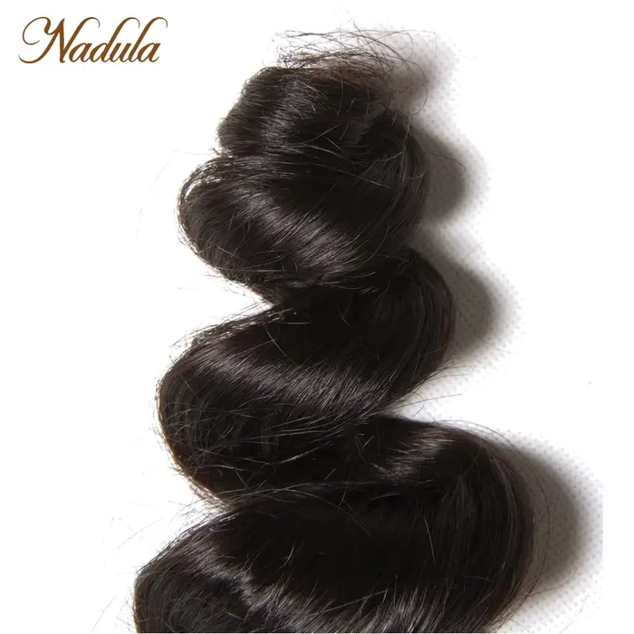 Nadula cheveux 3 pièce/lot brésilien vague lâche paquets 16-26 pouces