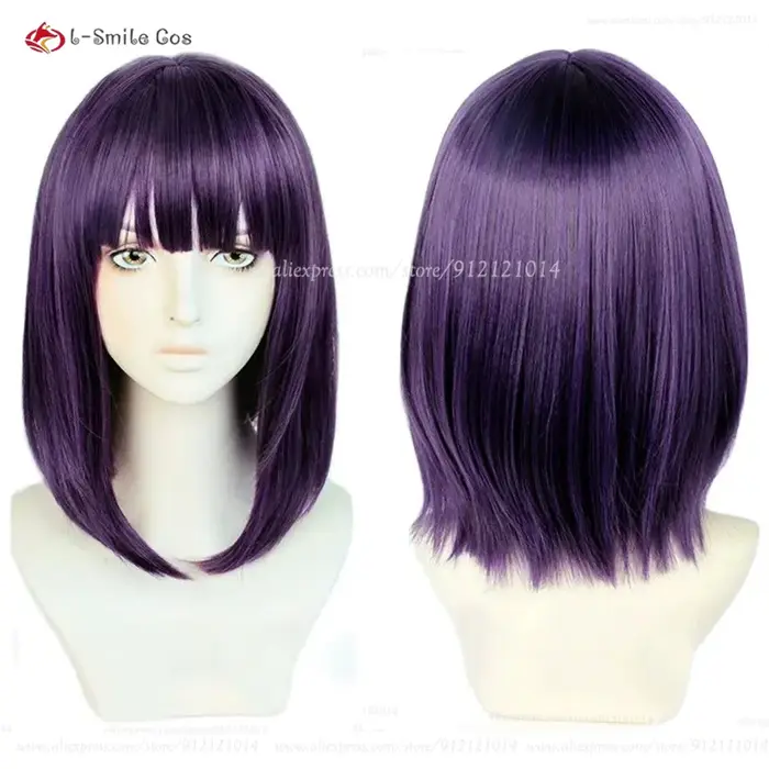 Marin Kitagawa 37 cm perruque violette Kuroe Shizuku