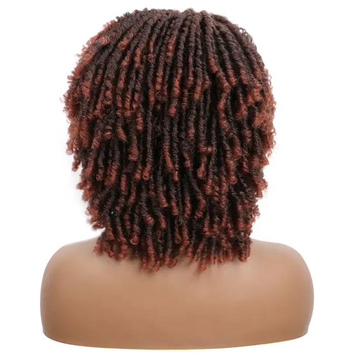 Perruque Dreadlock courte pour femmes noires