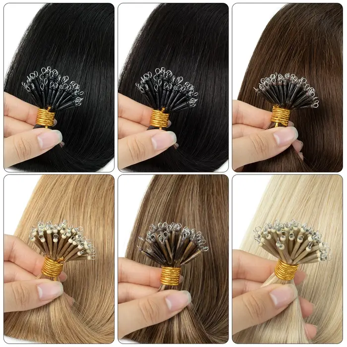 Extensions capillaires MRSHAIR Nano en cheveux humains