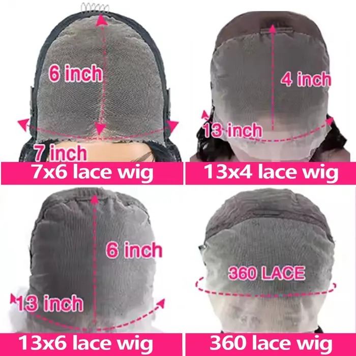 Perruque Cheveux Bouclés Birmans 13X4 13X6 HD Lace Frontale en Cheveux Humains Densité 200 Perruques