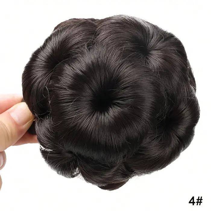 Pince à cheveux synthétique en forme de fleur