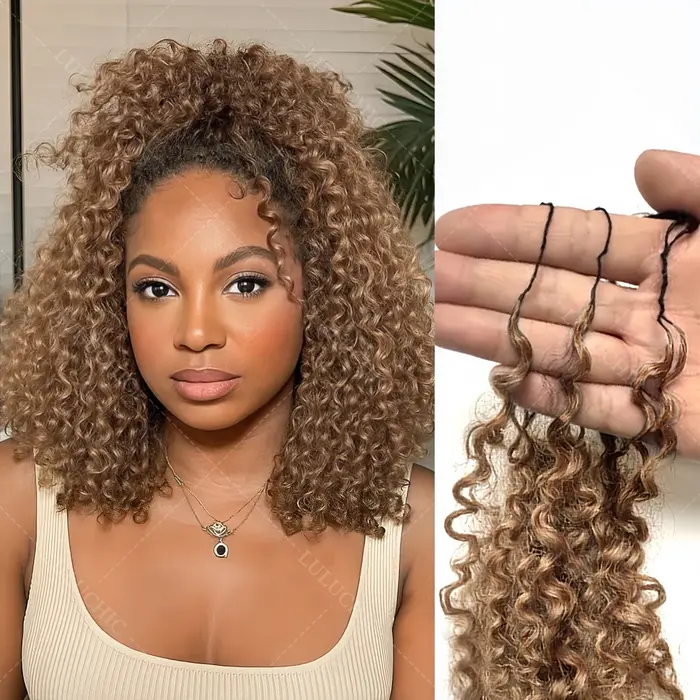 # Extensions de cheveux humains au crochet