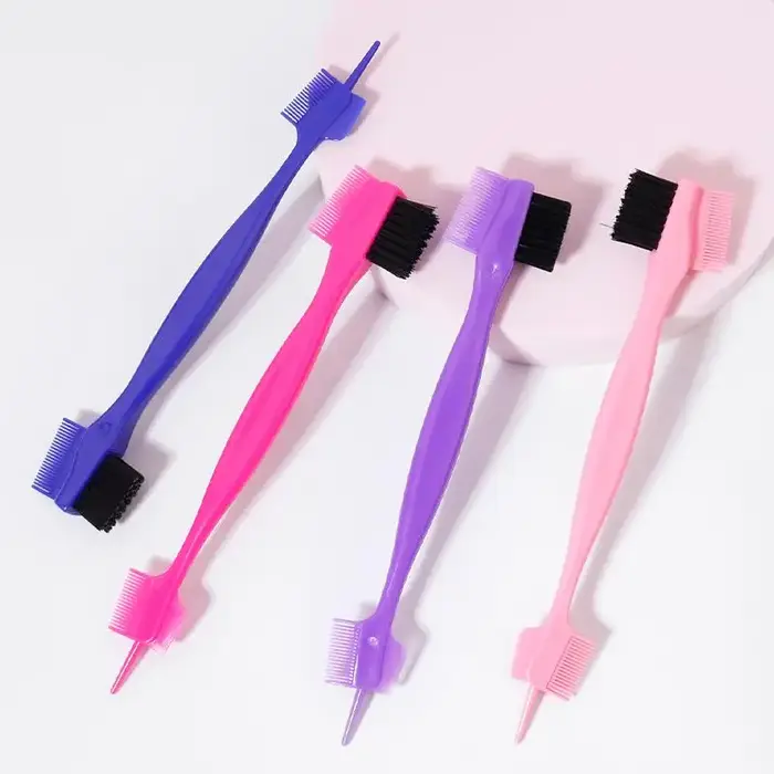 Brosse de contrôle des bords pour peigner et couper les cheveux des femmes