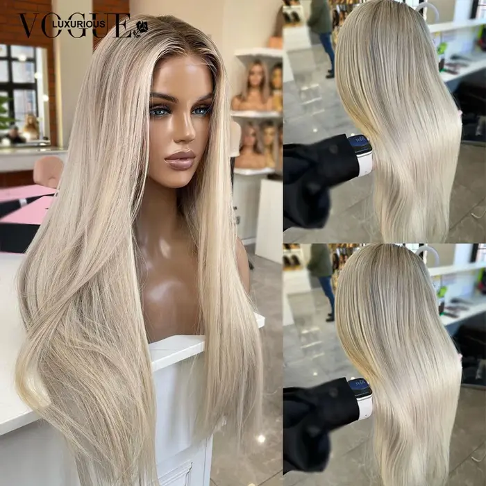Perruque Lace Front Wig 100% naturelle lisse