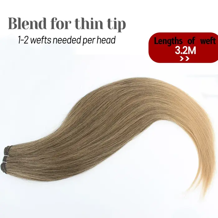 Tissage en lot synthétique lisse russe, Extensions capillaires en Fiber de 65cm, 200G, Bio protéine,