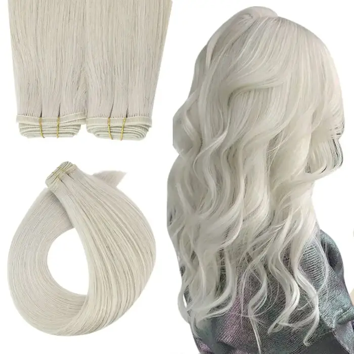 Trame plate en soie 100% naturelle pour femmes
