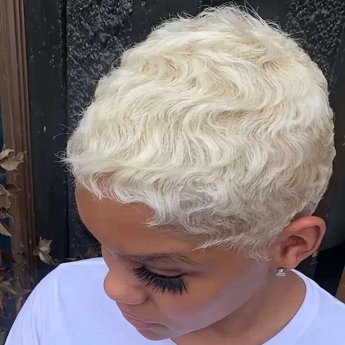 Vente chaude de cheveux d'elfe 60 # Perruque