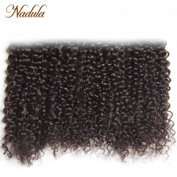 Nadula cheveux 4 pièces/lot cheveux bouclés brésiliens paquets 100% Extensions de cheveux humains 8-