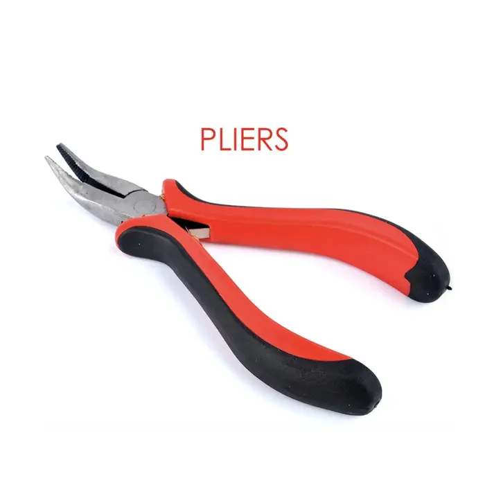 Kit d'outils d'extension de cheveux i-tip avec pince