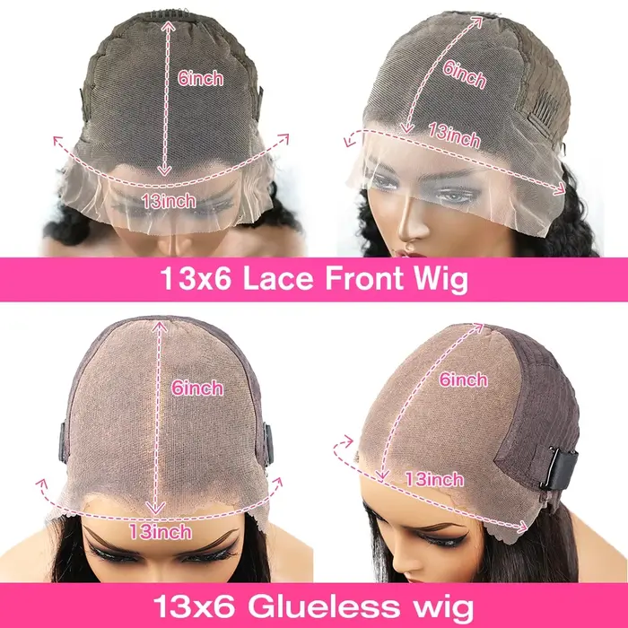 30 40 pouces 250% Wear And Go perruques droites sans colle 100% cheveux humains prêts à la pré-épilés 13x6 Hd perruque