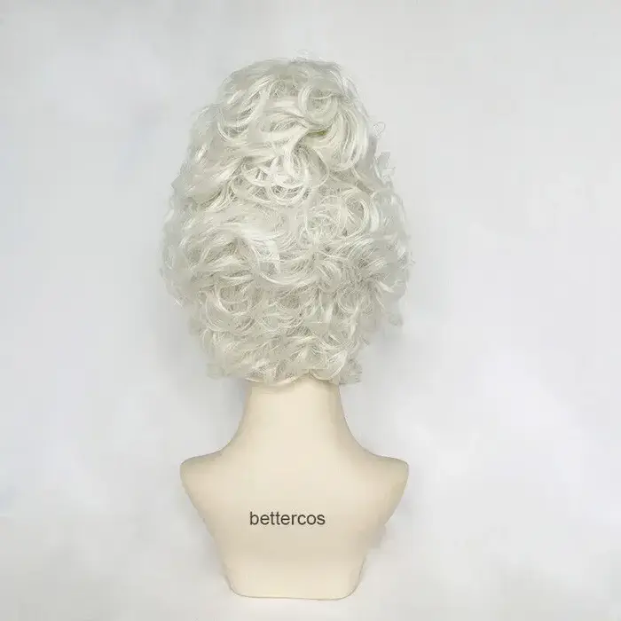 Perruque de Cosplay Marie Antoinette princesse moyenne bouclée perruques de cheveux résistants à la chaleur