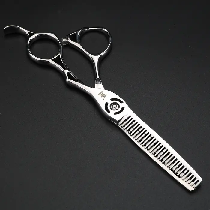 XUANFENG – ciseaux à manche creux de 6 pouces, ciseaux de coupe de coiffeur et ciseaux fins en acier
