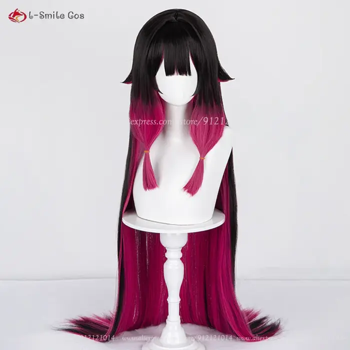 Perruque de Cosplay Columbina de haute qualité