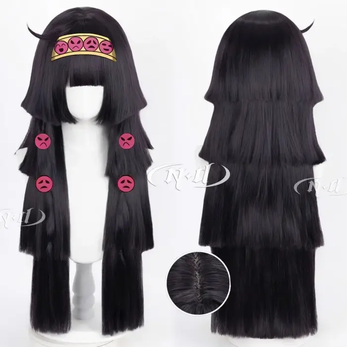 ND marque Alluka Zoldyck Hunter × Hunter Cosplay perruques postiche pour Comic-con Cosplayer Hallowe
