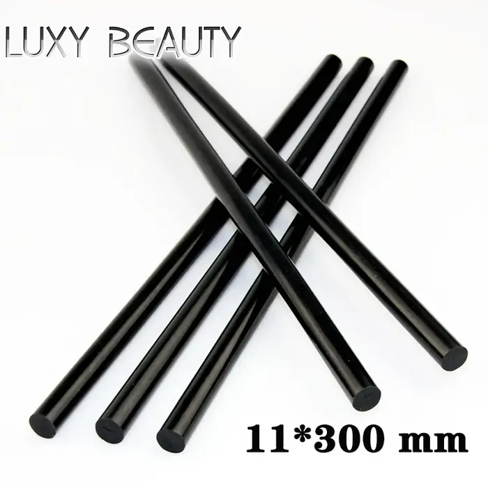 Bâtons de colle thermofusible 5 pièce/paquet pour Extensions de cheveux 300*11mm