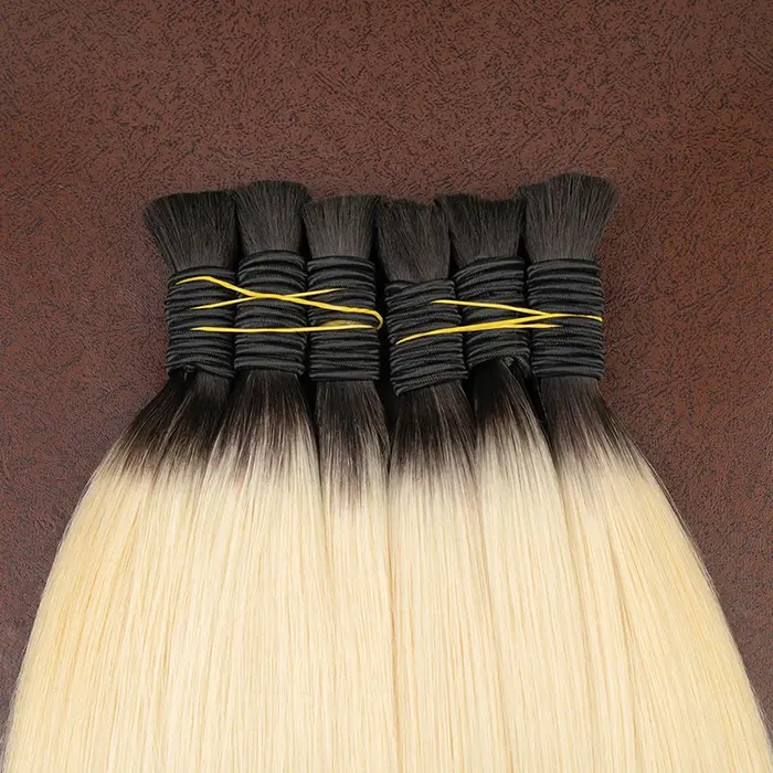Naturel noir profond couleur marron Cabelo Loiro Vietnamita