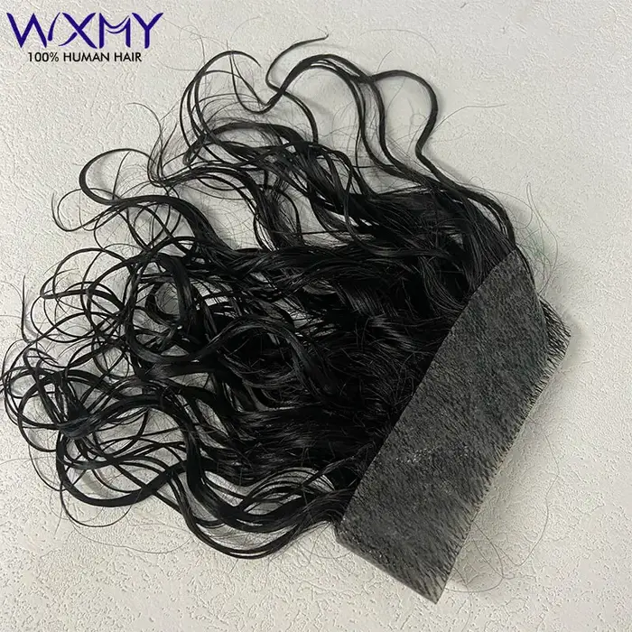 Perruques de cheveux humains bouclés à l'eau
