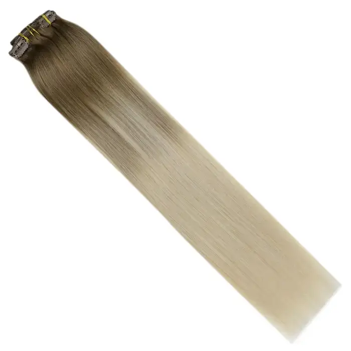 Moresoo pince dans les Extensions de cheveux 100% réel Remy