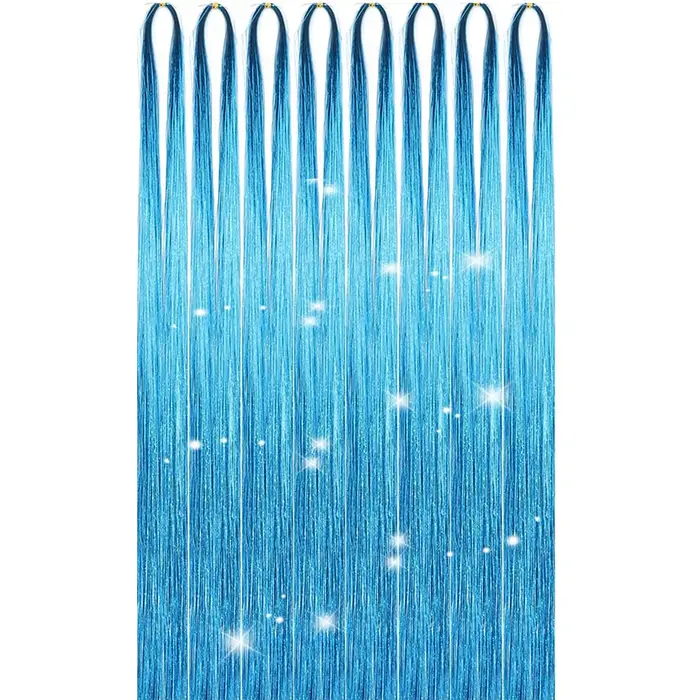Extensions de cheveux Tinsel pour femmes et filles, kit Tinsel, paillettes, accessoires pour cheveux
