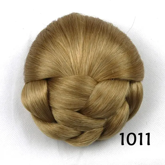 Extensions de Chignon synthétiques bouclés en désordre