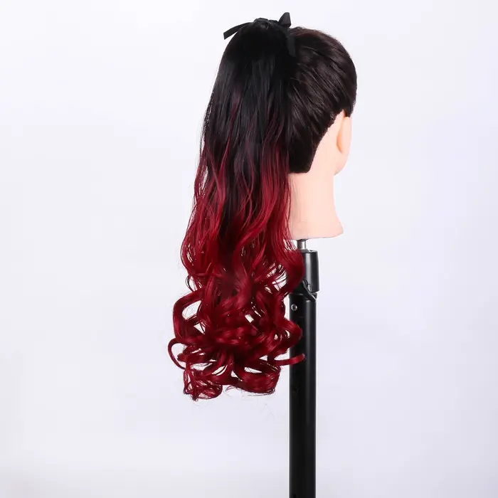 Extension de Cheveux Synthétiques avec Sangle
