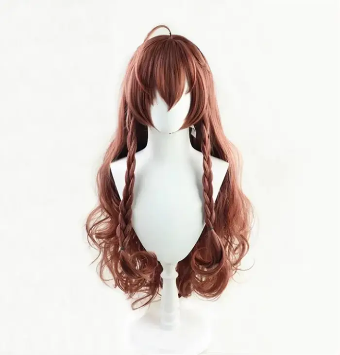 Perruque synthétique bouclée résistante à la chaleur Mejiro Ardan, perruque de cosplay Uma Musume Pr